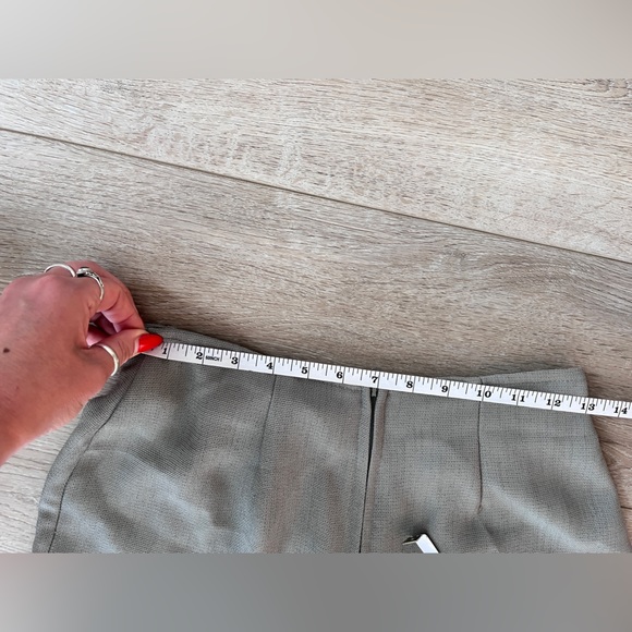 Vintage 90’s wrap Skort \\ Sage Green - Picture 4 of 5